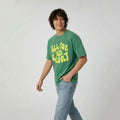 All For His Glory Christian Puff Printed Washed T-Shirt