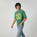 All For His Glory Christian Puff Printed Washed T-Shirt