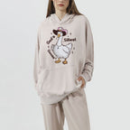 God's Silliest Goose Christian Washed Hoodie