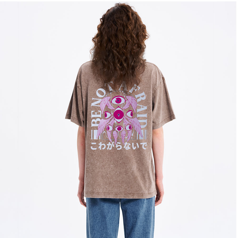 Be Not Afraid Christian Washed  T-Shirt