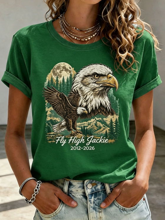 Women'S Fly Free Jackie Print T-Shirt