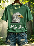 Women's Jackie Forever Our Queen Print  T-Shirt