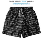 Jesus Is King Christian Black Mesh Jersey