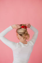 Flat Heart Claw Clip
