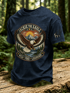 Men'S Forever Over Big Bear, Fly Free Jackie Printed Short-Sleeve T-Shirt
