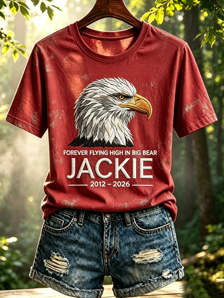 Women's Don't Mess With Jackie Print Tee