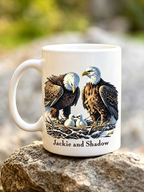 Retro Fly Strong Jackie Print Mug