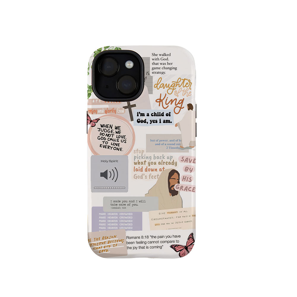 Boho Bible Verse Christian Phone Case