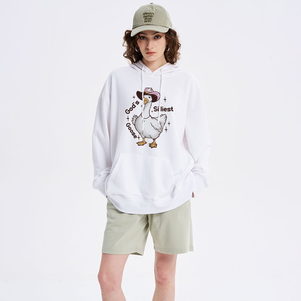 God's Silliest Goose Classic Christian Hoodie