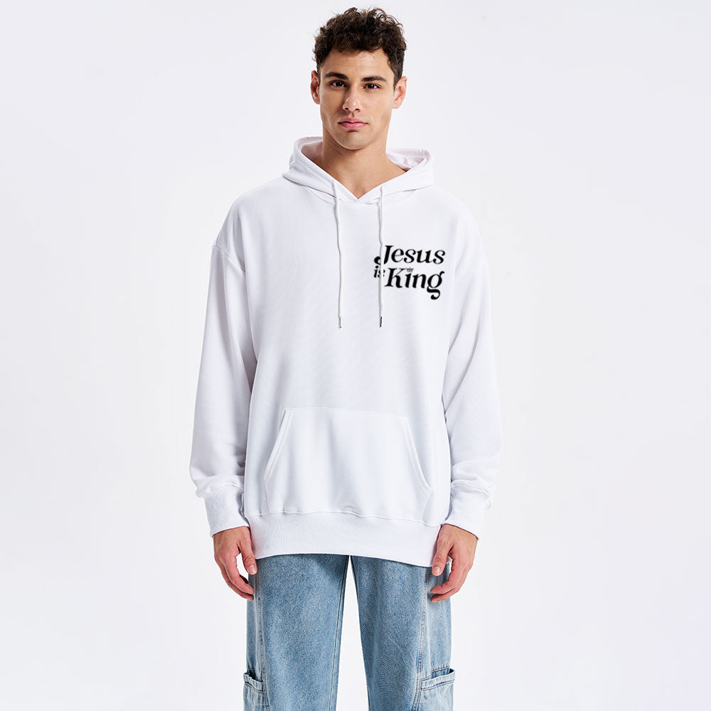 Jesus Is King Classic Christian Hoodie