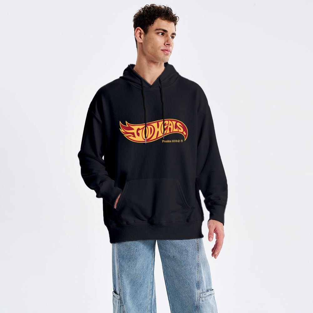 God Heals Classic Christian Hoodie