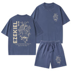 I Will Give You A New Heart And Put A New Christian Washed T-Shirt & Shorts