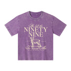 He Left The 99 To Rescues Me Kid Washed T-Shirt