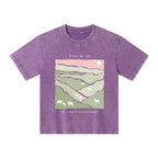 The Lord Is My Shepherd Kid Washed T-Shirt