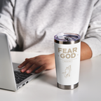 Fear God  Christian 20OZ Tumbler