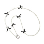 Bowknot Pearl Cross-body Phone Strap