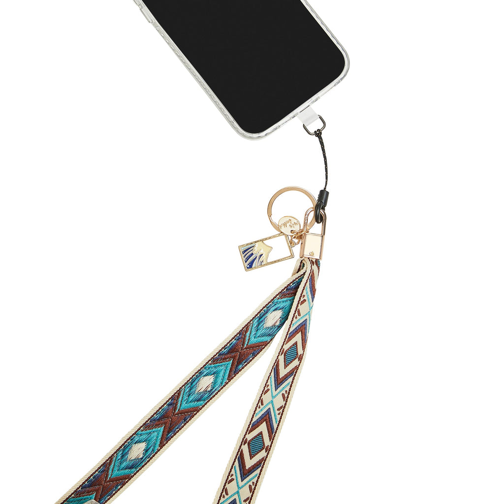 Exotic Lucky Phone Strap with Keyring