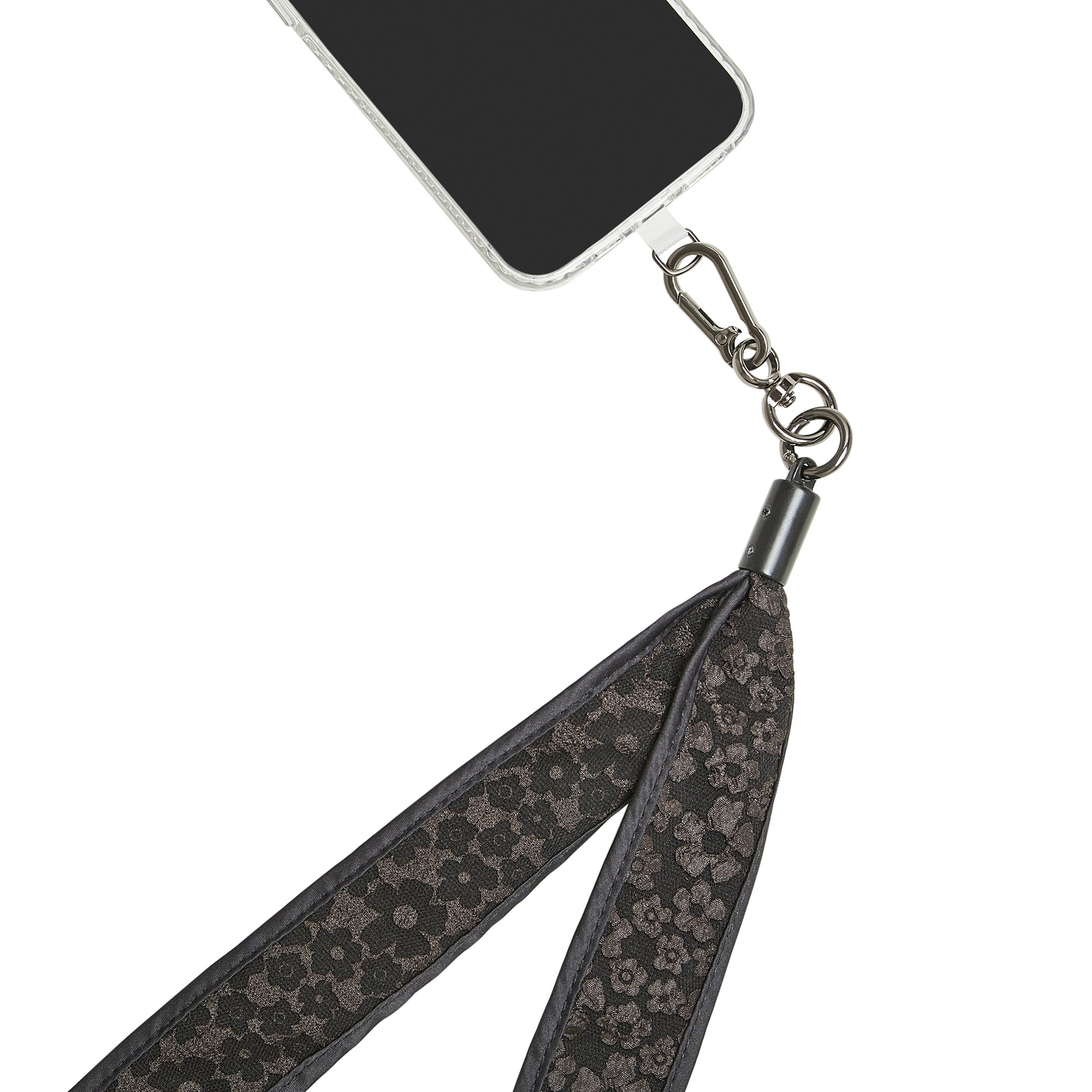 Lace Embroidered Lanyard Phone Strap