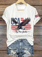 Women's Fly Free Jackie Print T-shirt