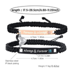 Magnetic Hearts Couples Bracelet