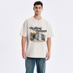 The Stone Was Rolled Away Christian Washed T-Shirt