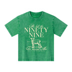 He Left The 99 To Rescues Me Kid Washed T-Shirt
