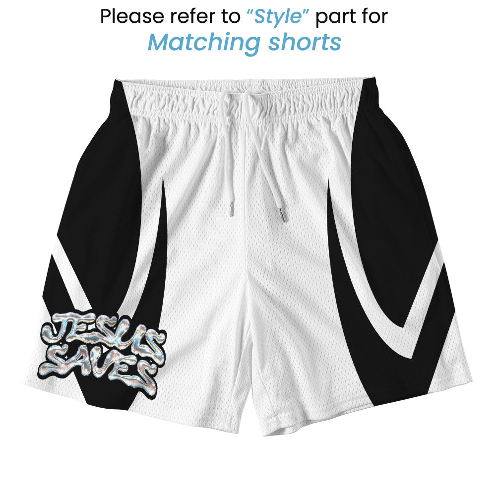 Jesus Saves Christian Mesh Jersey