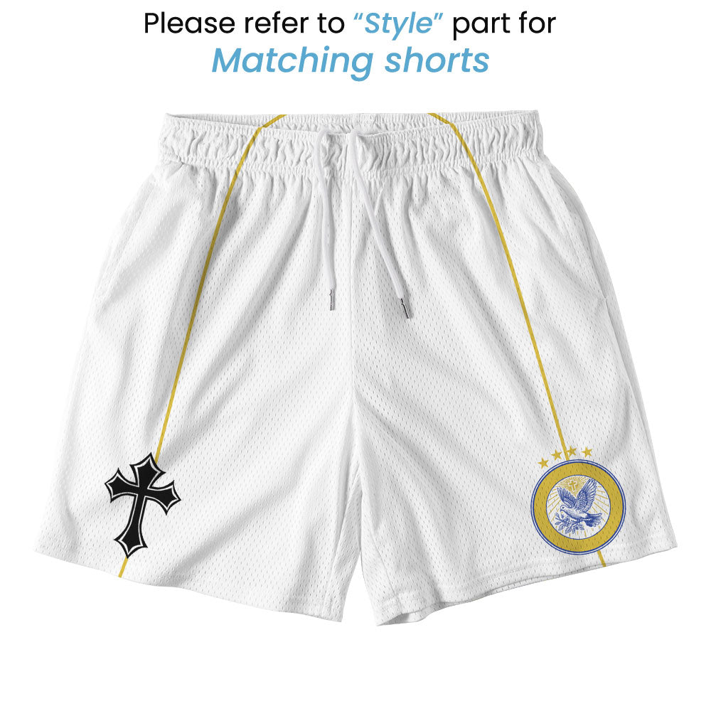 Faith Over Fear Christian Collar Jersey