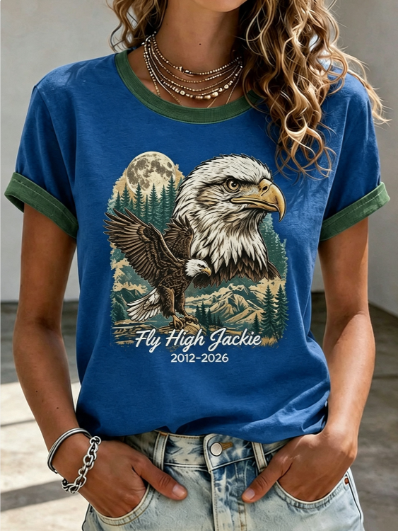 Women'S Fly Free Jackie Print T-Shirt