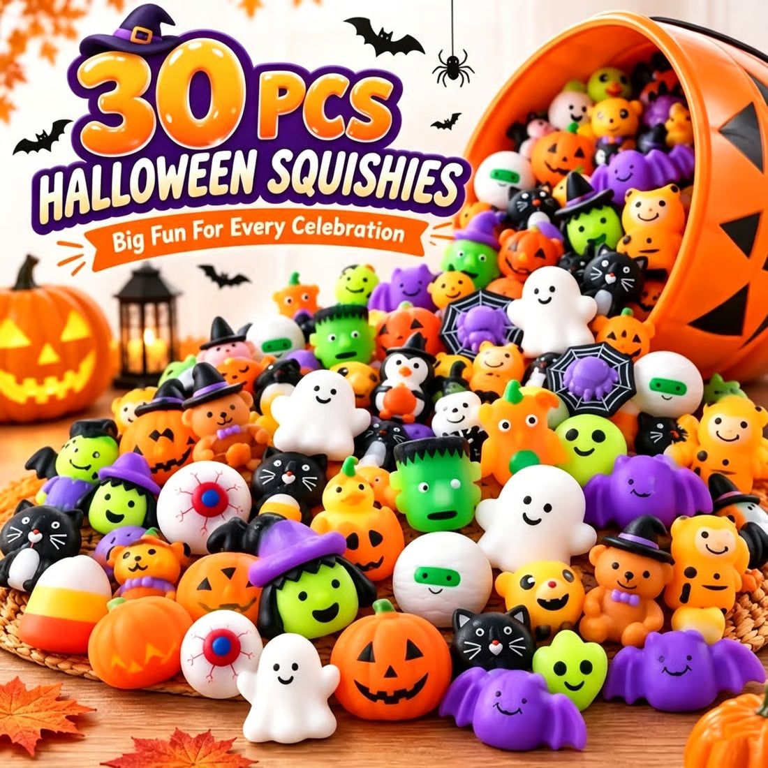 e??£¤Last Day 69% OFFe???Halloween Mochi Squishy Toys