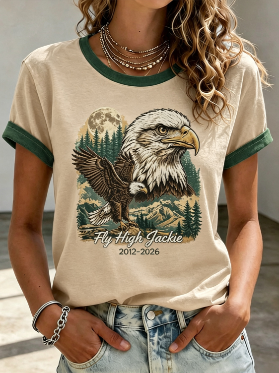 Women'S Fly Free Jackie Print T-Shirt