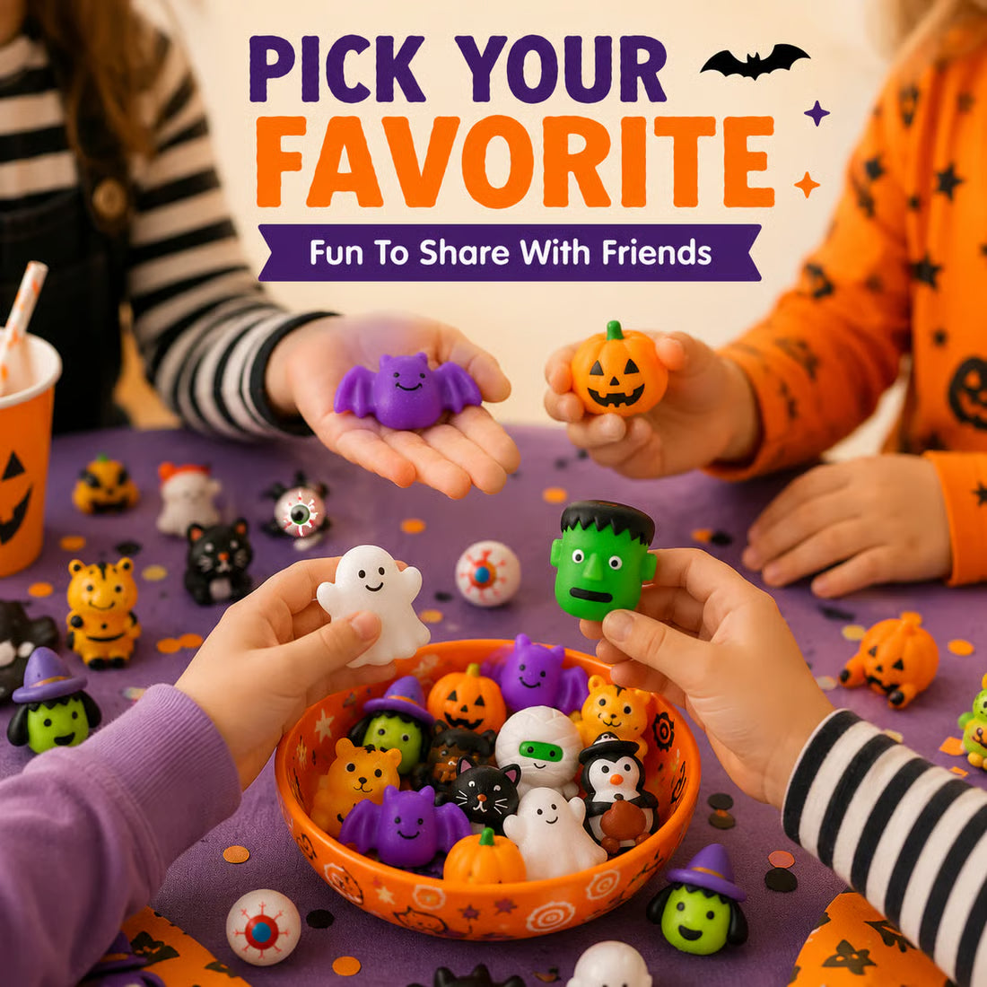 e??£¤Last Day 69% OFFe???Halloween Mochi Squishy Toys