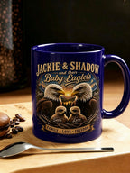 Casual printed mugs for men and women