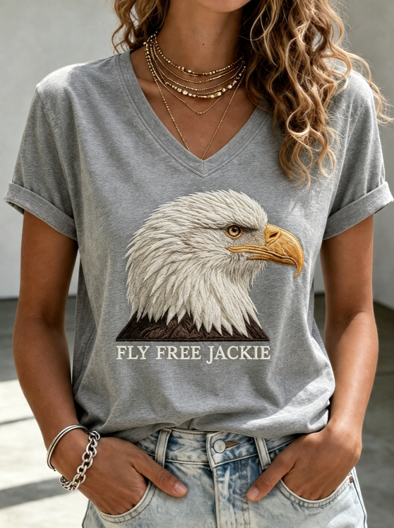 Women's Fly Free Jackie Print T-shirt