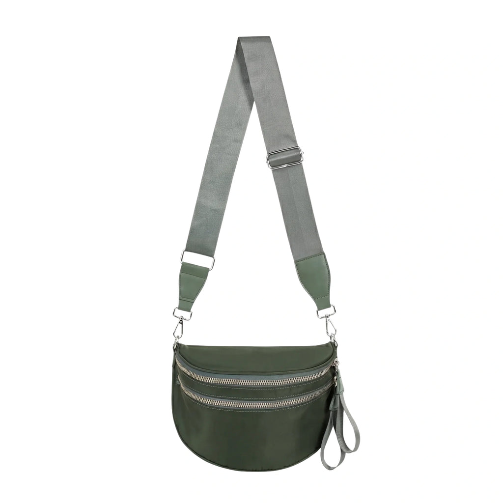 GoFree - The Roomiest Bum Bag (Silver Hardware)