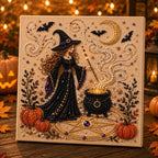 🔥Last Day 49% OFF - 🎃Halloween Theme Pearl Art DIY Kit 👻