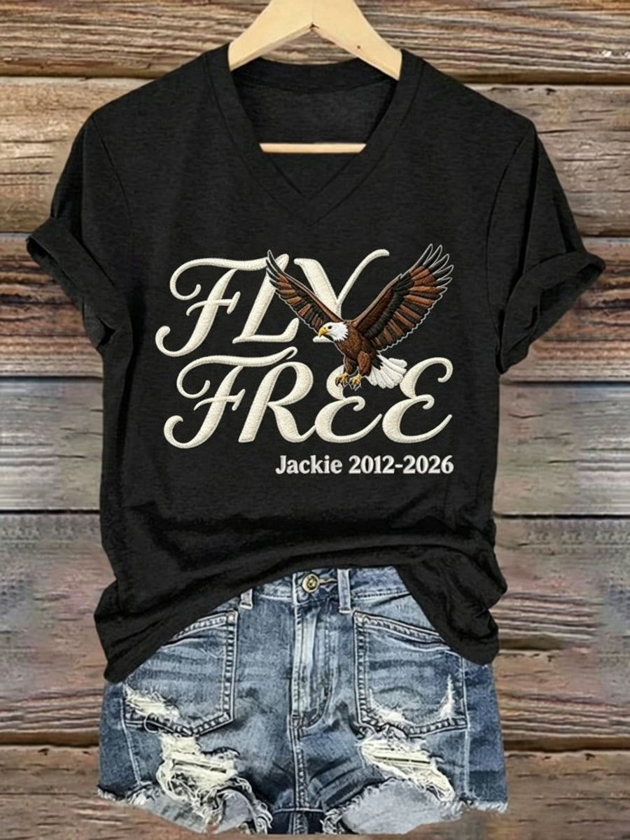 Women's Fly Free Jackie Casual T-Shirt