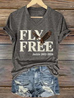 Women'S Eagle Print T-Shirt
