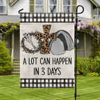 A Lot Can Happen In 3 Days Christian Flag
