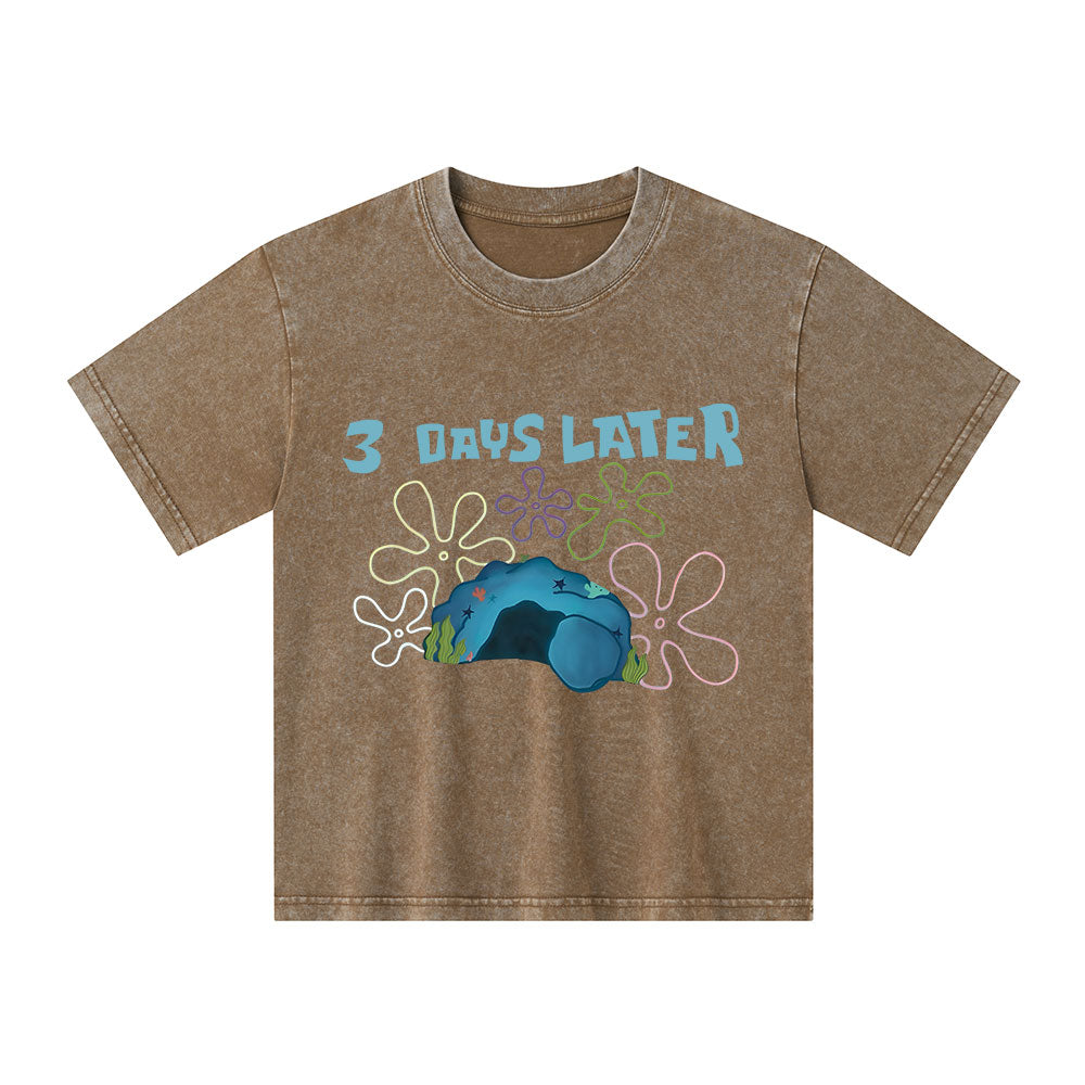 A Lot Can Happen In 3 Days Christian Kid Washed T-Shirt