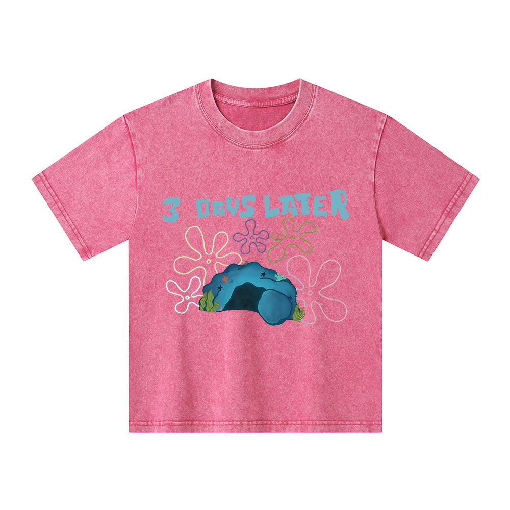 A Lot Can Happen In 3 Days Christian Kid Washed T-Shirt