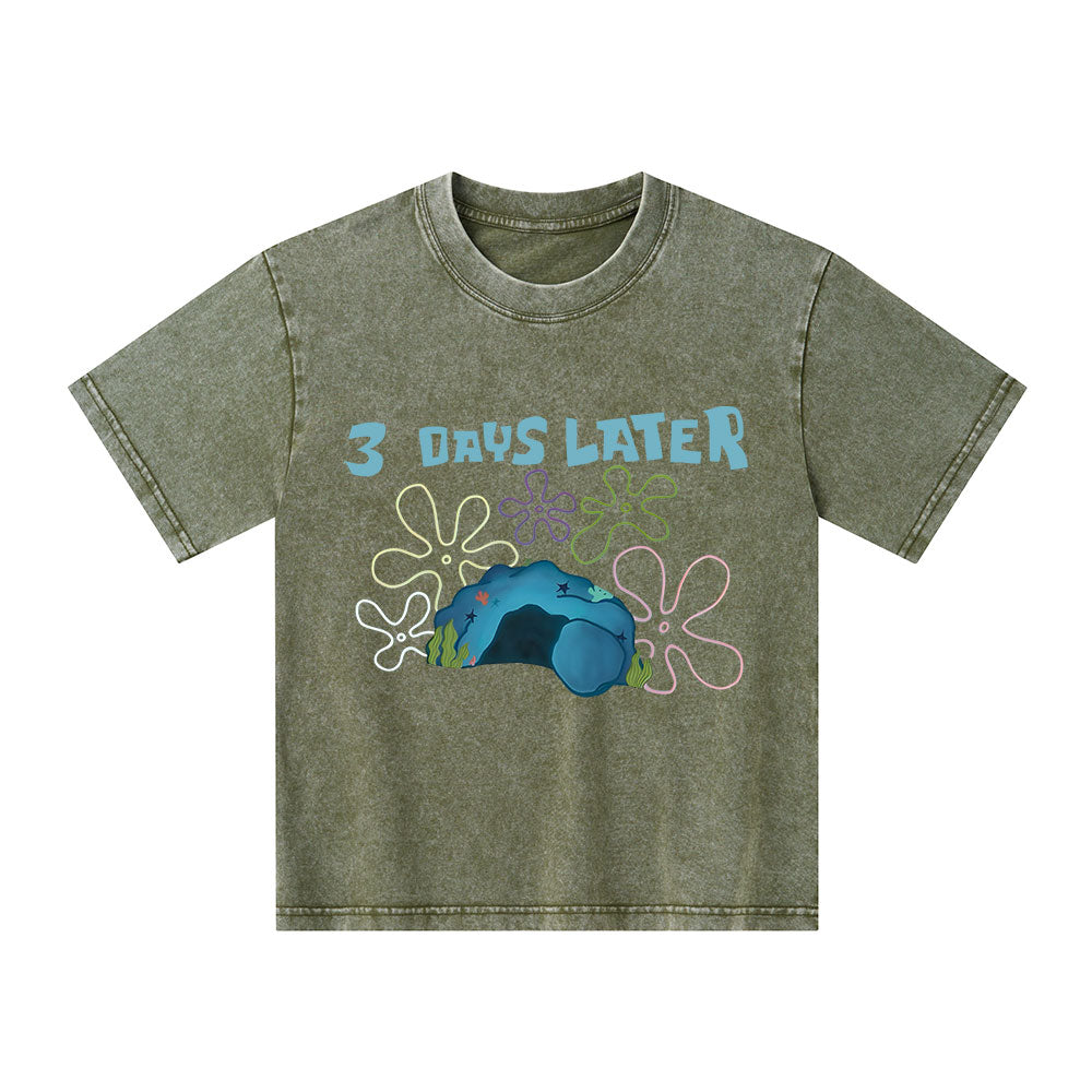 A Lot Can Happen In 3 Days Christian Kid Washed T-Shirt