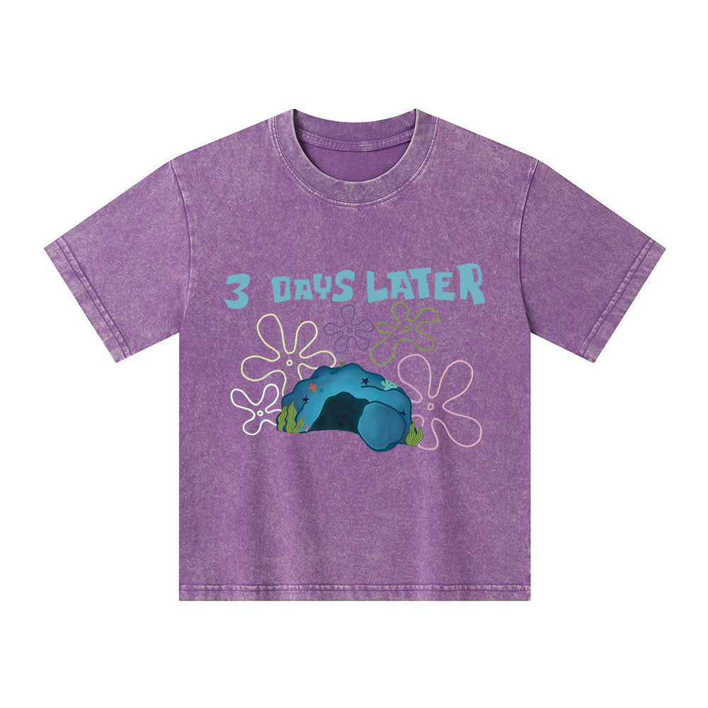A Lot Can Happen In 3 Days Christian Kid Washed T-Shirt