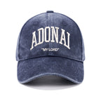 ADONAI Christian Washed Hat