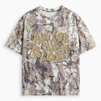 All For His Glory Christian Puff Printed Camo T-Shirt
