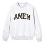 Amen Camouflage Christian Fleece Sweatshirt