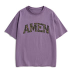 Amen Camouflage Christian Heavy Cotton T-Shirt