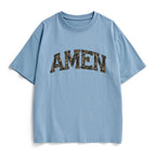 Amen Camouflage Christian Heavy Cotton T-Shirt