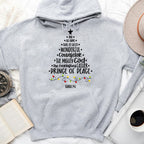 And His Name Shall Be Called Jesus Christian Hoodie