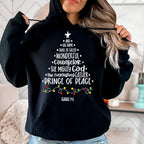 And His Name Shall Be Called Jesus Christian Hoodie